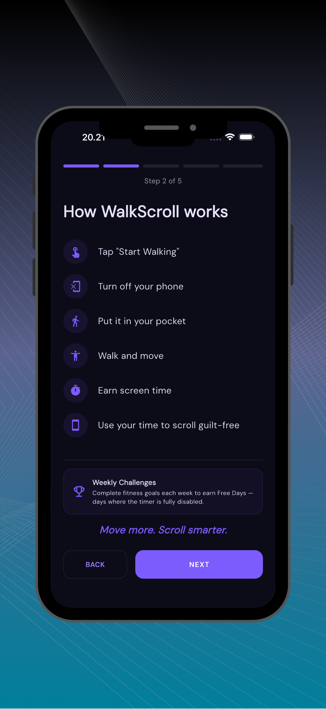 WalkScroll: Walk to Unlock screenshot 5
