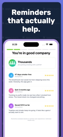 LastPuff:Quit Smoking Tracker Screenshot 6 of 6