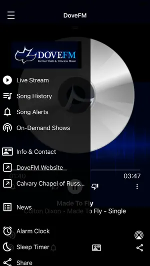 DoveFM screenshot 2