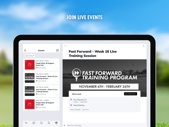 Single Plane Academy iPad screenshot 3 - Social Networking app