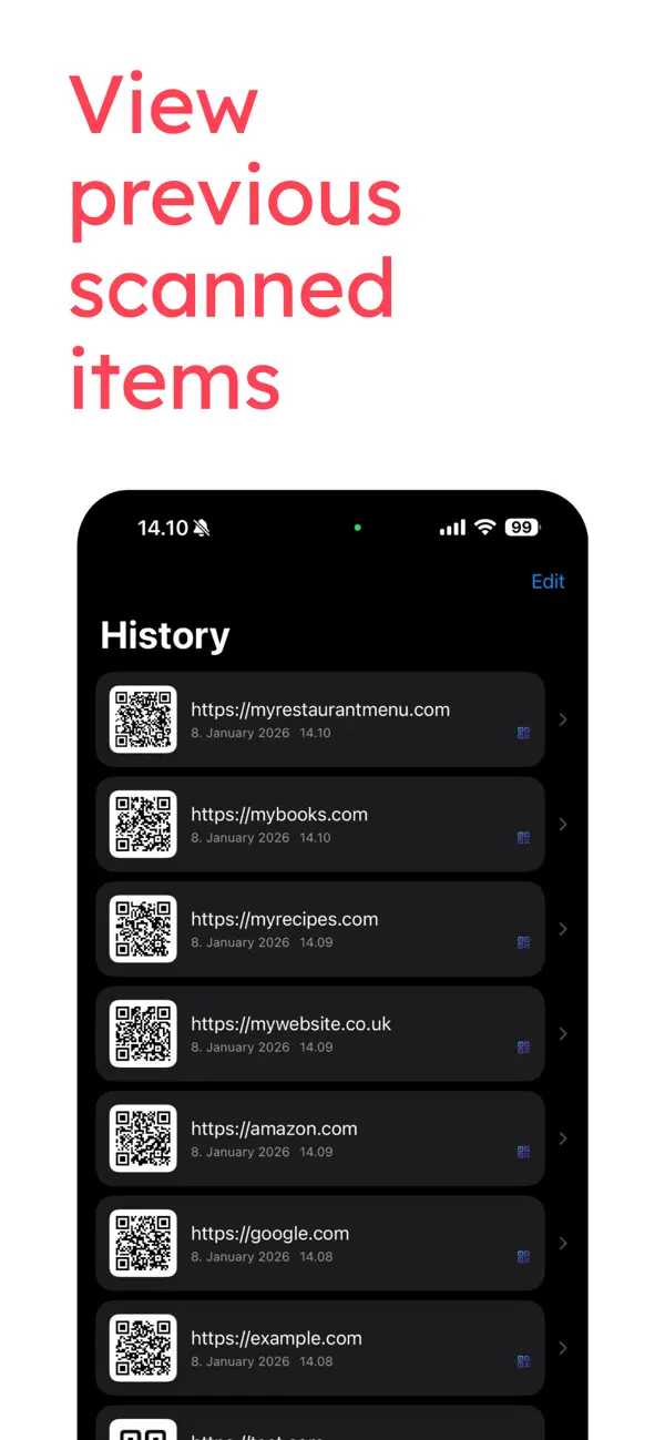 #3. QR Code Scan & Create! (iOS) بواسطة: Tobias Helsing