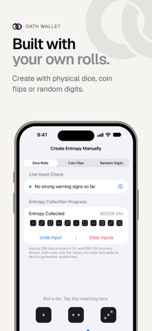 Oath: Bitcoin & Crypto Wallet iPhone screenshot 6