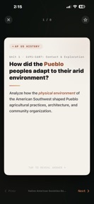 AP US History screenshot