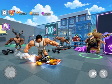Gym King - Idle Clicker Game iPad screenshot