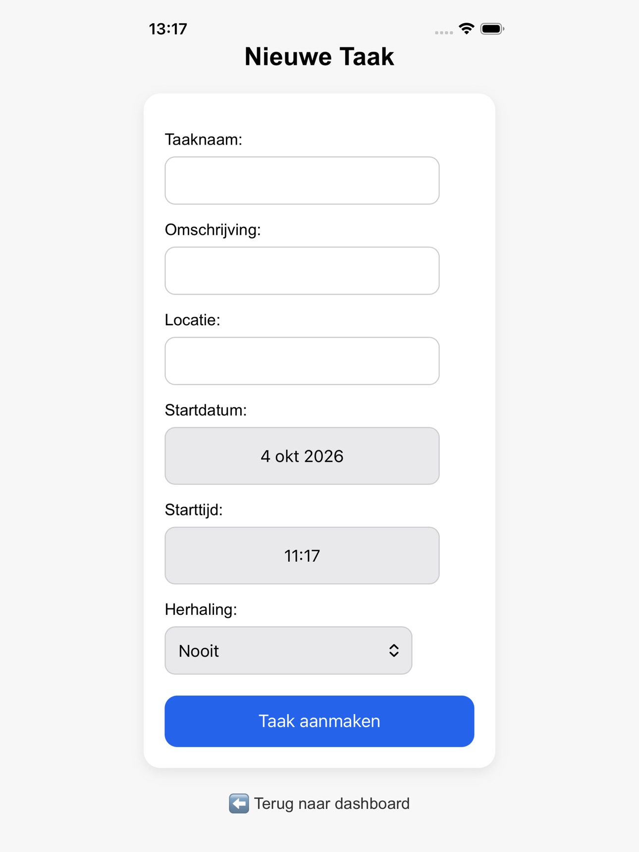 Screenshot 5 of Dagwijzer beheer met push