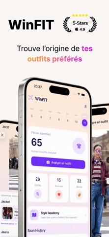 WinFIT - Find Any Outfit iPhone screenshot 1