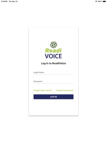 ReadiVoice screenshot
