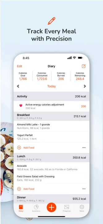 Calorie Counter by Pro Tracker : capture d’écran 2 sur 10