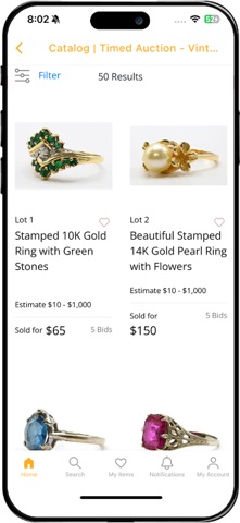Mebane Auction screenshot