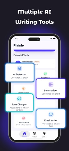 Humanize AI: Paraphraser Screenshot 5 of 6