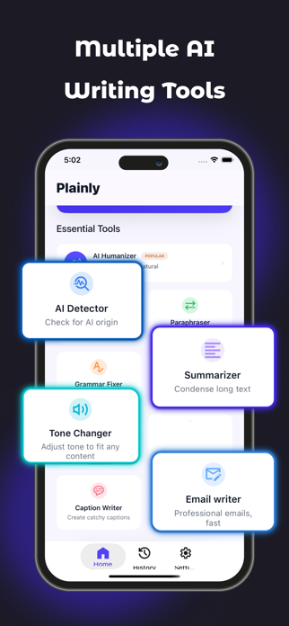 Humanize AI: Paraphraser Screenshot 5 of 6