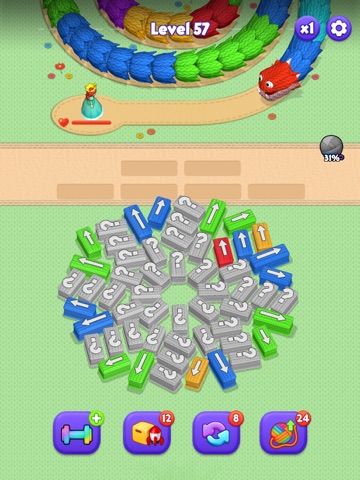 Mystic Sort Puzzle: Color Jam iPad screenshot