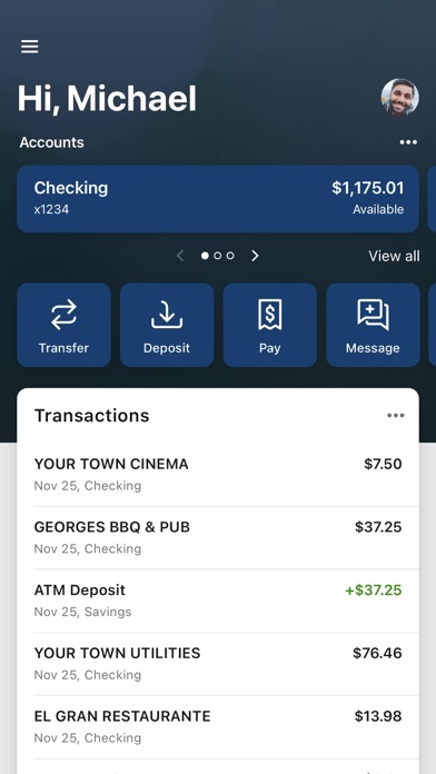 Valley Communities CU Mobile Screenshot