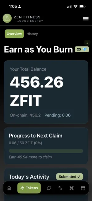 Zen Fitness - Fitness Tracker screenshot 4