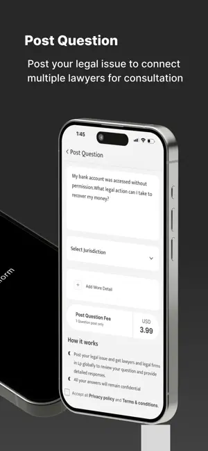 Legal Platform screenshot 2