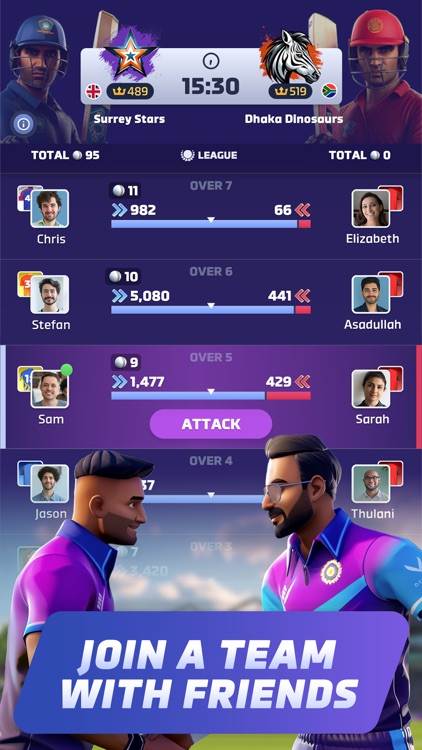 Cricket Rivals: Online Game