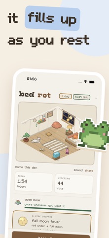 bed rot: cozy rest tracker Screenshot 8 of 10
