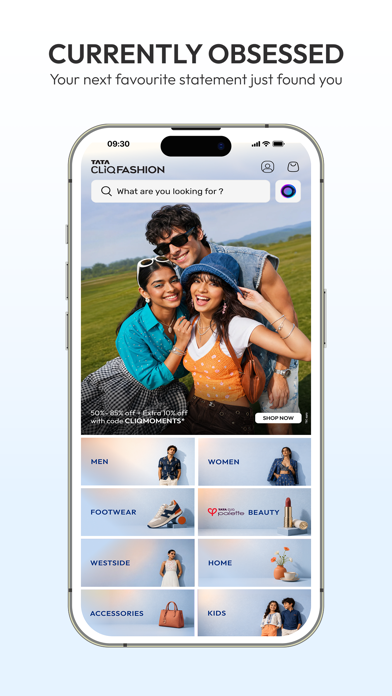 Tata CLiQ Fashion Shopping iPhone screenshot 2