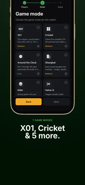 Oche: Darts Scorer & Stats screenshot 2