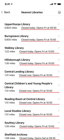 Sheffield Libraries Screenshot 5 of 6