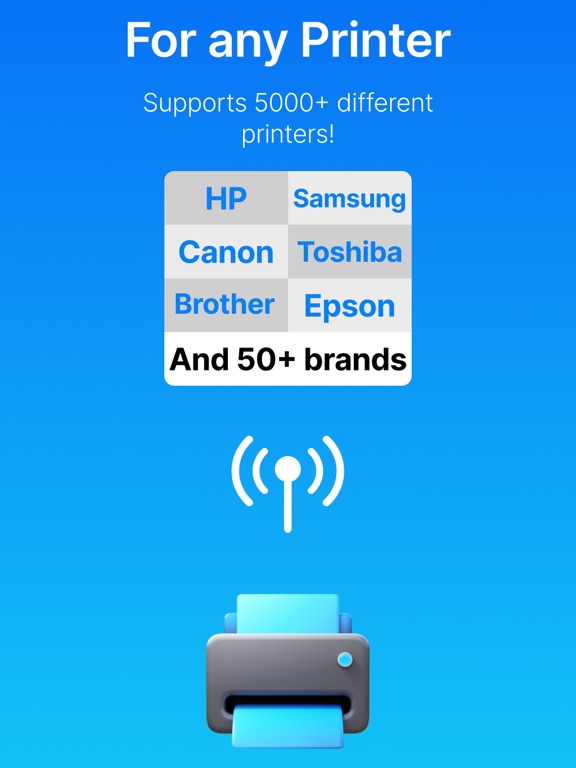 Mobile Print - Printer ePrint iPad screenshot 2 - Business app