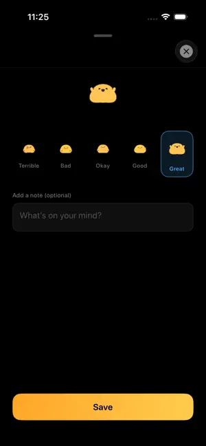 Feely - Mood & Emotion Log screenshot 4