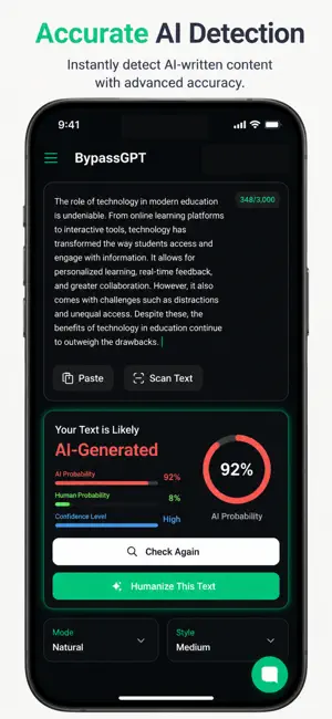 BypassGPT: AI Humanizer screenshot 3
