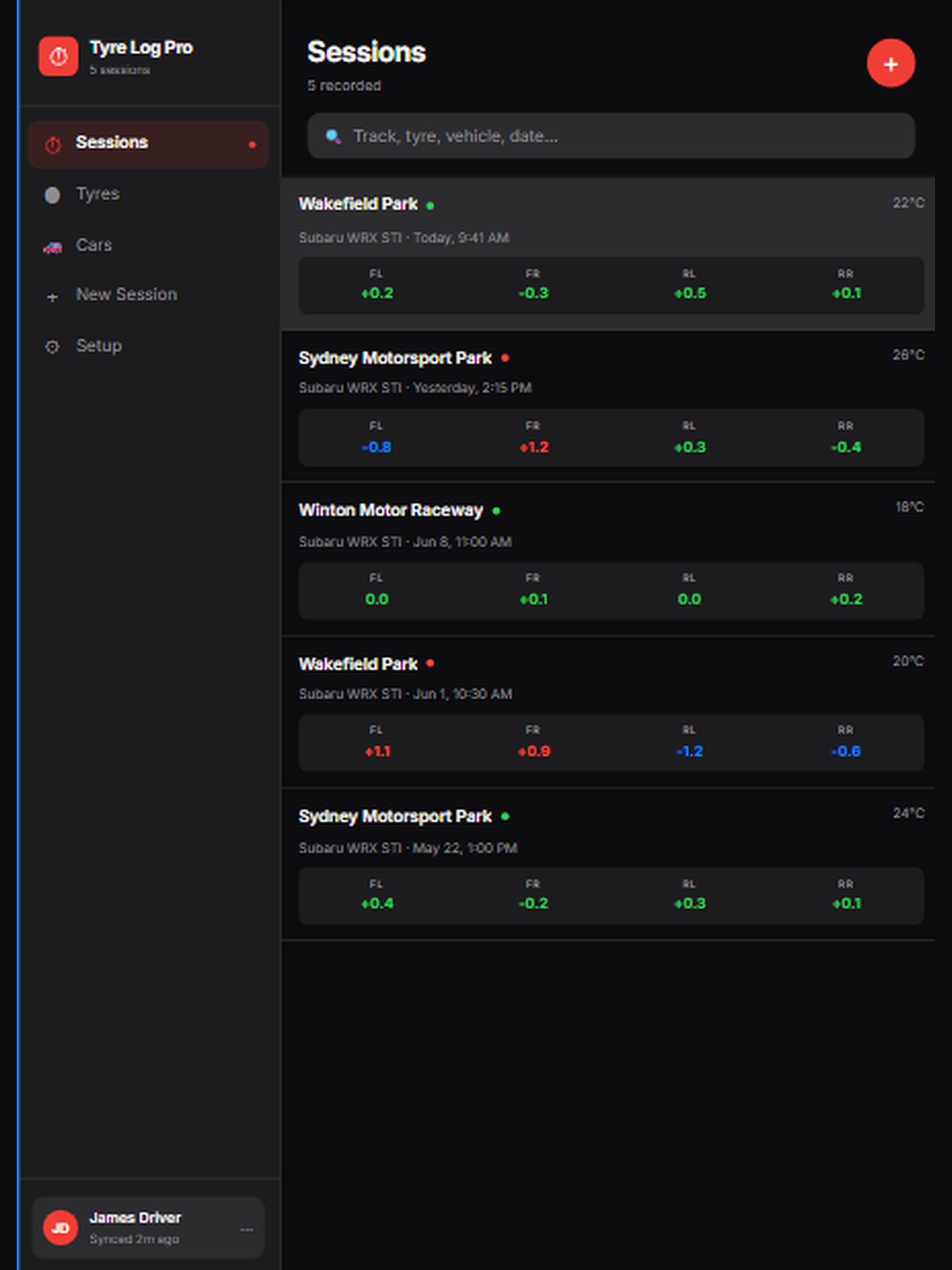 Tyre Log Pro screenshot 7