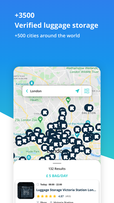 Radical: Luggage Storage Screenshot