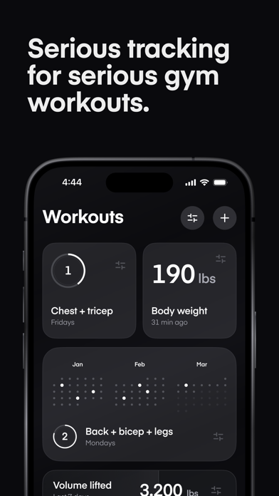 Dropset: Gym trackerのおすすめ画像1