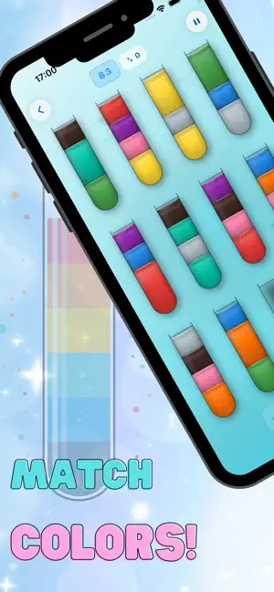 HueDrop: Color Sort Puzzle screenshot 1