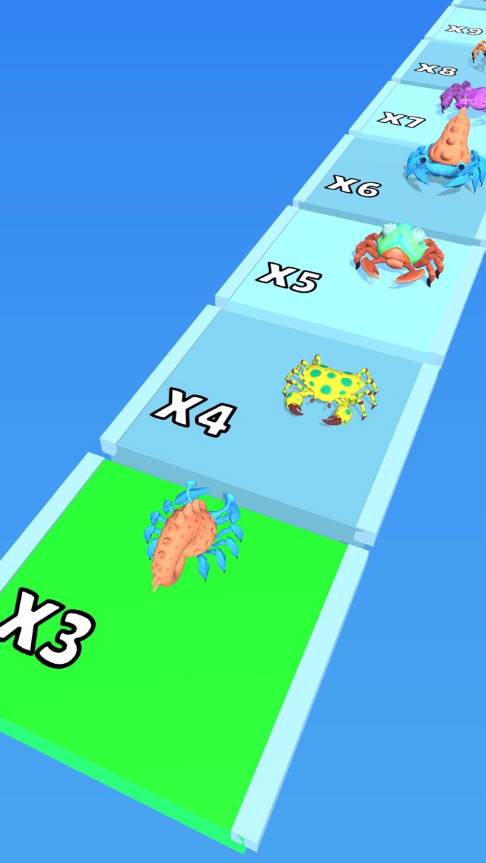 Crab Evolution Run
