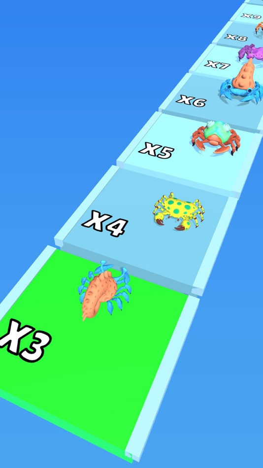 #7. Crab Evolution Run (iOS) 由: Rawky Studios