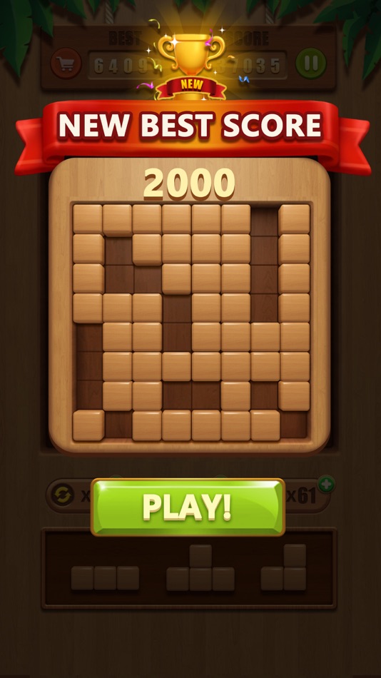 #5. Wood Merge :Block 3D (iOS) 来自: BRAINWAVE MC PTE. LTD.