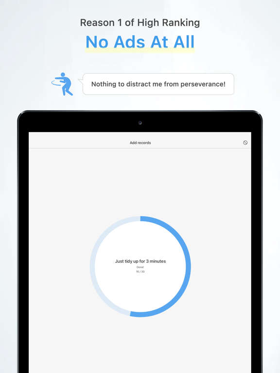 Habit: Daily routine tracker iPad screenshot 3 - Health & Fitness app