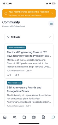 UNILAG Alumni screenshot