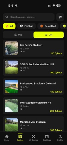 Gamo - Sports Booking screenshot
