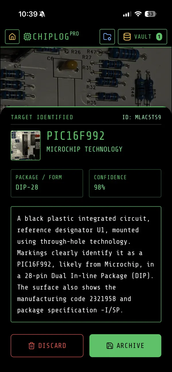 #3. ChipLogPro (iOS) Tekijänä: Rex Johnson