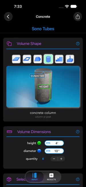 Concrete Calc Professional screenshot 4