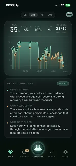 WiseHeart: AI Calm Companion screenshot 1