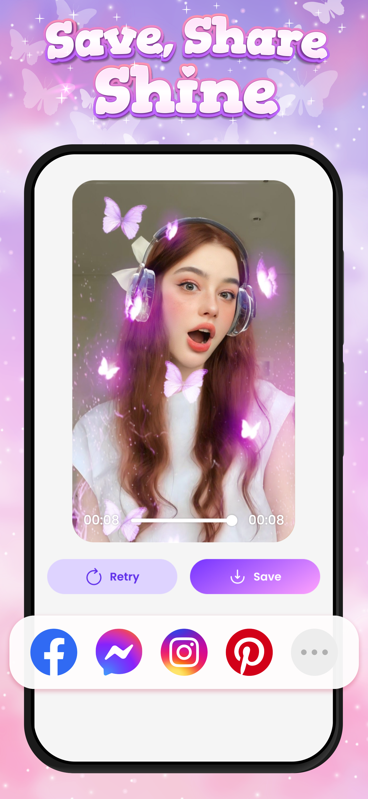 Video Effects: Beauty Filters screenshot 5