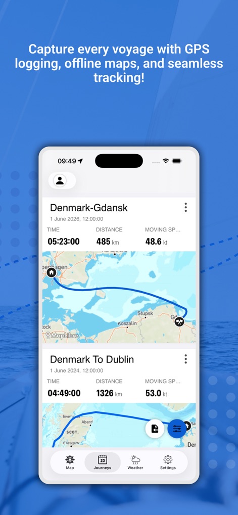 Boat Logbook & GPS Tracker - Navigation App | MWM