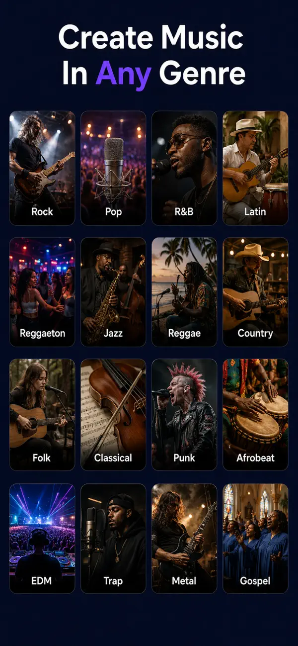 Screenshot #2 pour Ai Music,Beat & Song Generator
