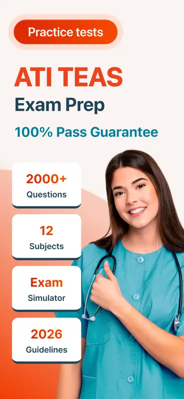 ATI TEAS Practice Test 2026-27 screenshot 1 of 9