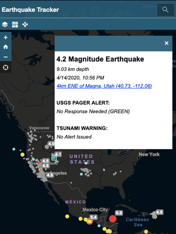 Screenshot #5 pour Earthquake Tracker Map