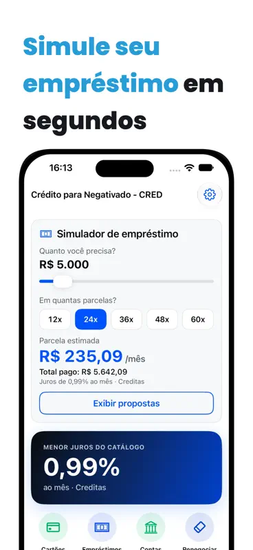 Crédito para Negativado - CRED screenshot 1 of 6