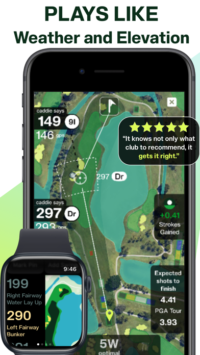 Tangent Golf: GPS Smart Caddie iPhone screenshot 4 - Sports app