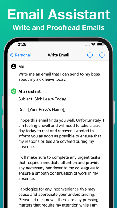 ChatGen Plus: Top AI Chat Bot iPhone screenshot 8 - Productivity app