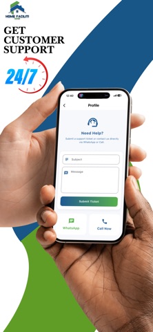 Home Faciliti Partner App iPhone screenshot