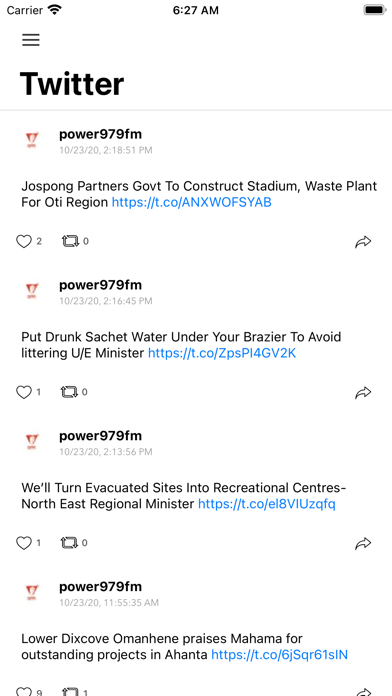 Power 97.9 FM Screenshot